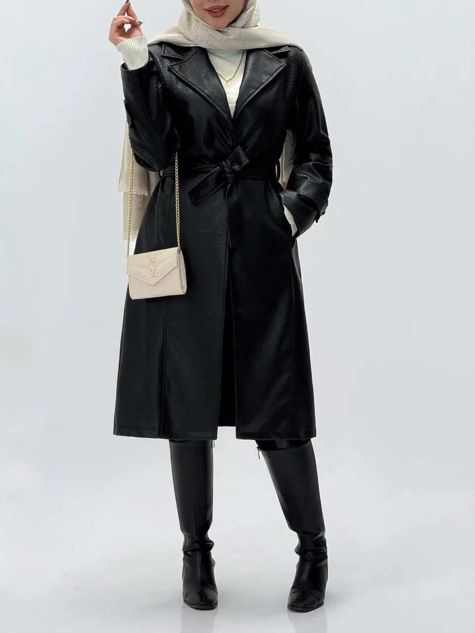 3543 - پالتو چرم شاهان